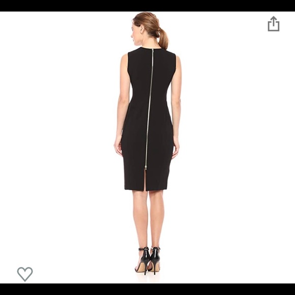 Calvin Klein Sheath dress with Shoulder Cut Outs - Picture 2 of 5
